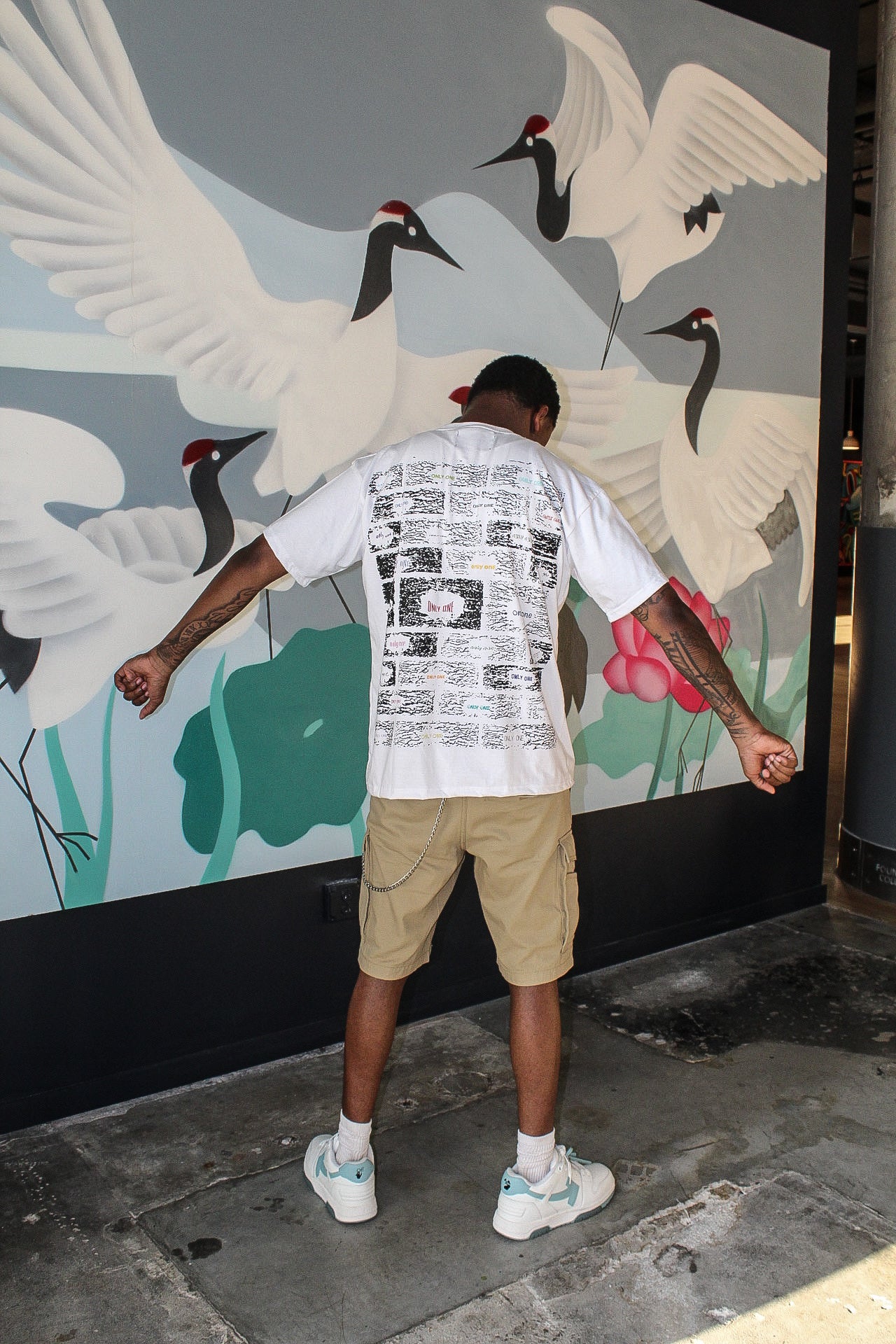 White “Wild Card” Shirt