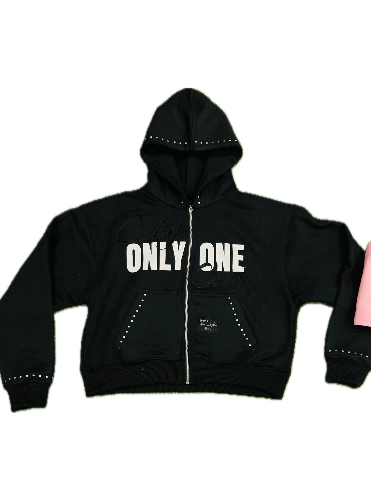 Black “Midnight” Zip Up Jacket